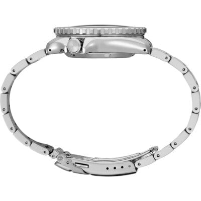 Seiko 5 Sport Automatic SKX Series Black Dial Silver Steel Strap Watch for Men - SRPK99K1 - Image 9